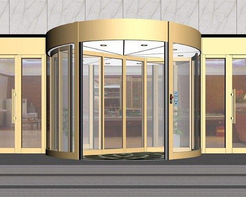 玻璃旋轉(zhuǎn)門