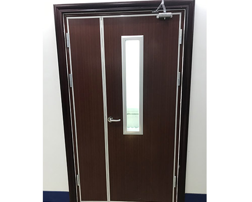 鋼木質隔熱防火門