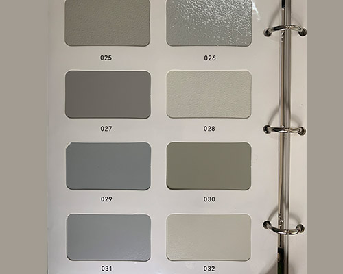 鋼質(zhì)防火門色卡